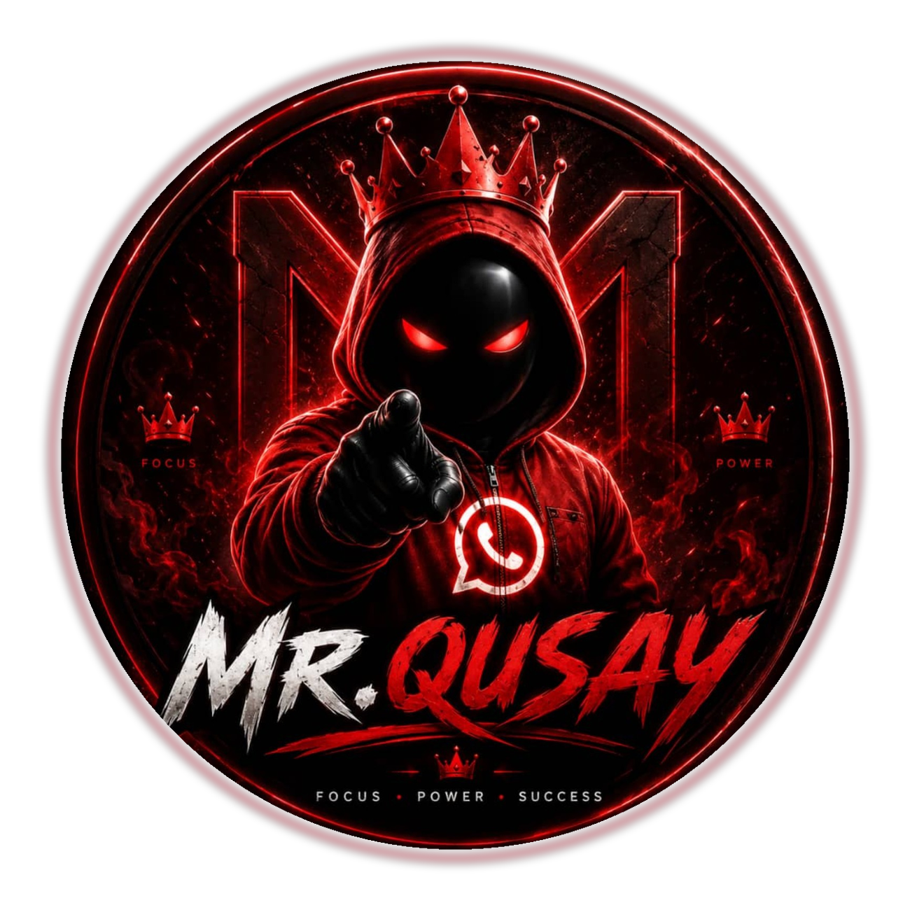 Mr Qusay Red Queen logo